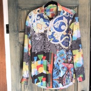 Banana Lemon Mens Button Up